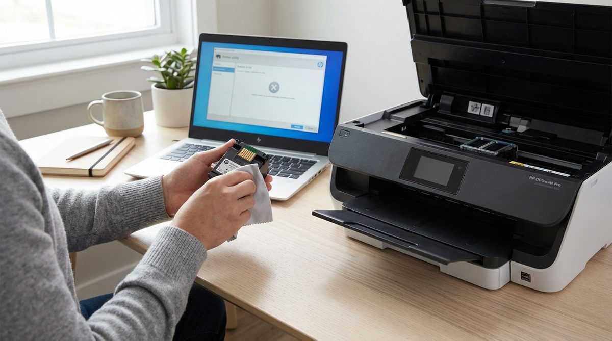 HP Printer Says Missing or Failed Printhead — How to Fix This Error