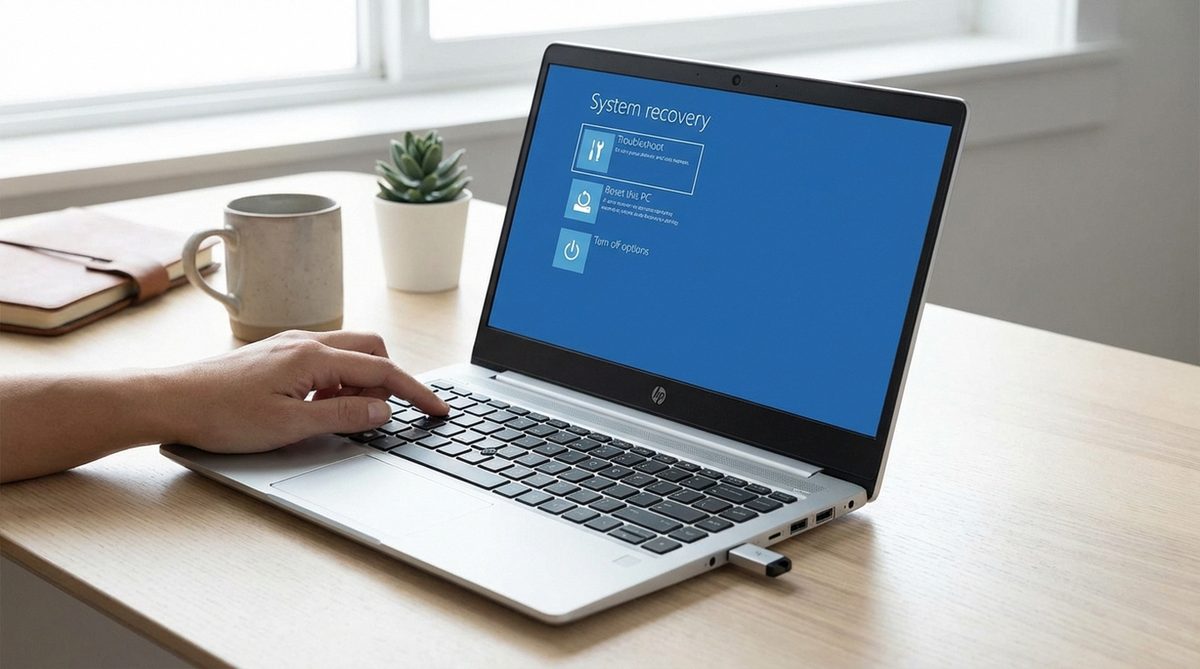 How to Factory Reset an HP Laptop Without Password, Disk, or Recovery CD