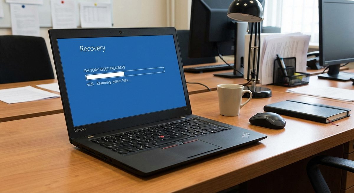 Factory Reset Lenovo Laptop Without Password: Reset ThinkPad, IdeaPad, and Yoga on Windows