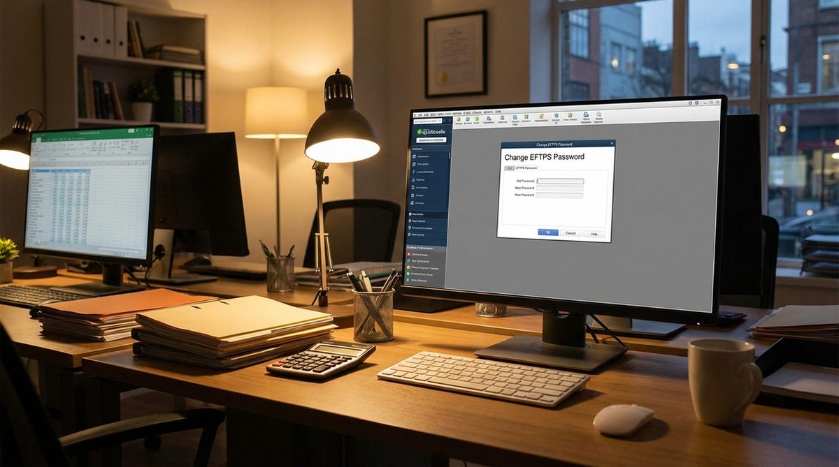 How to Update Your EFTPS Password and PIN in QuickBooks Desktop