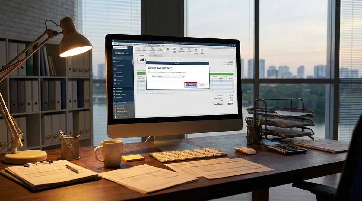 How to Delete or Void an Invoice in QuickBooks Online and Desktop