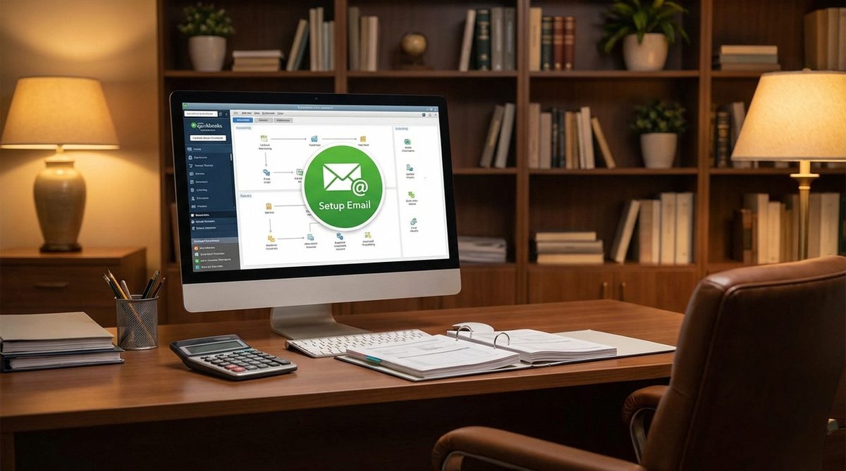 How to Set Up Email in QuickBooks Desktop and Online