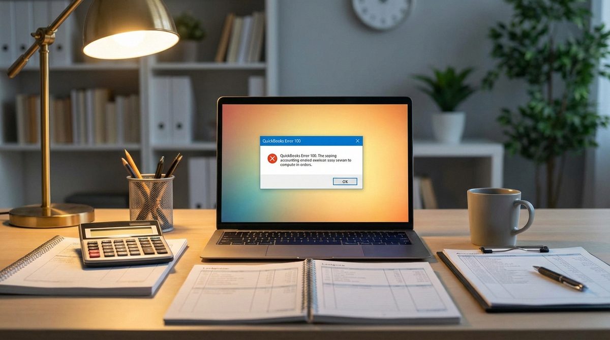 Resolve QuickBooks Error Code 100 — Bank Connection and Login Failure Solutions