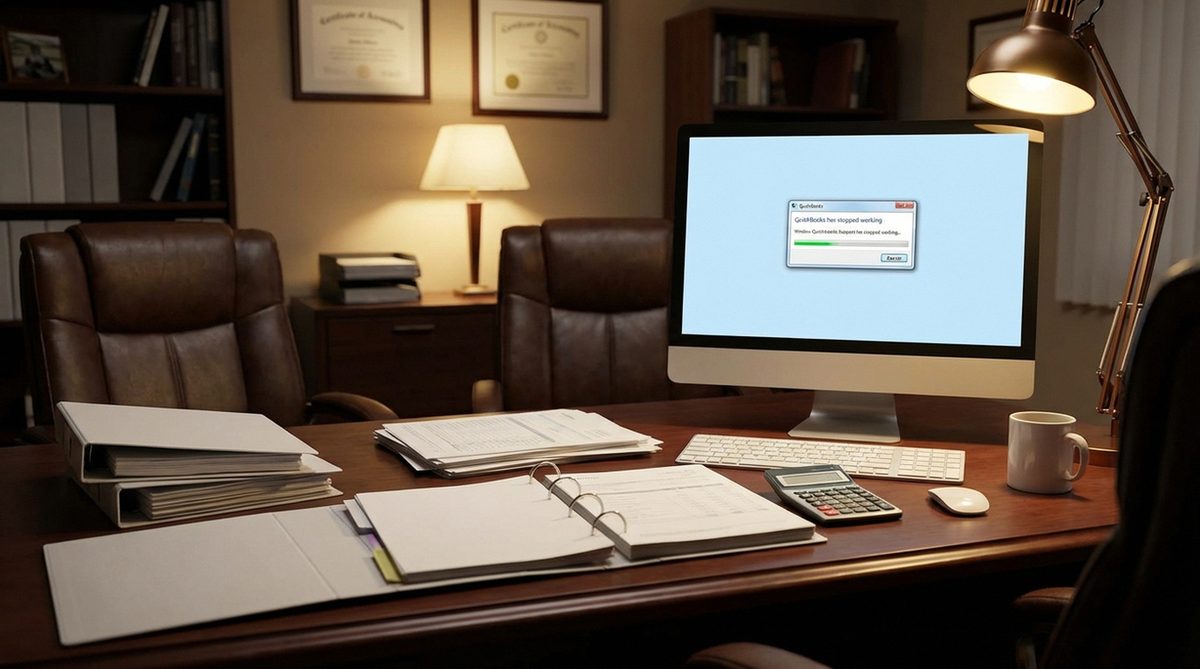 QuickBooks Has Stopped Working: Crash Fix Guide for Desktop Users