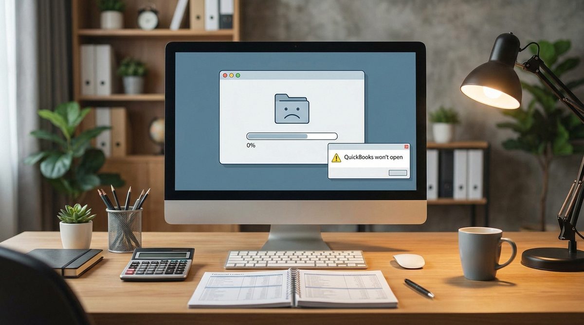 QuickBooks Won't Open: Fix Startup Crashes and Freezes