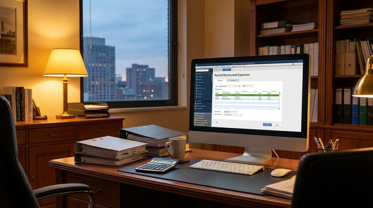 Record Reimbursed Expenses in QuickBooks Online