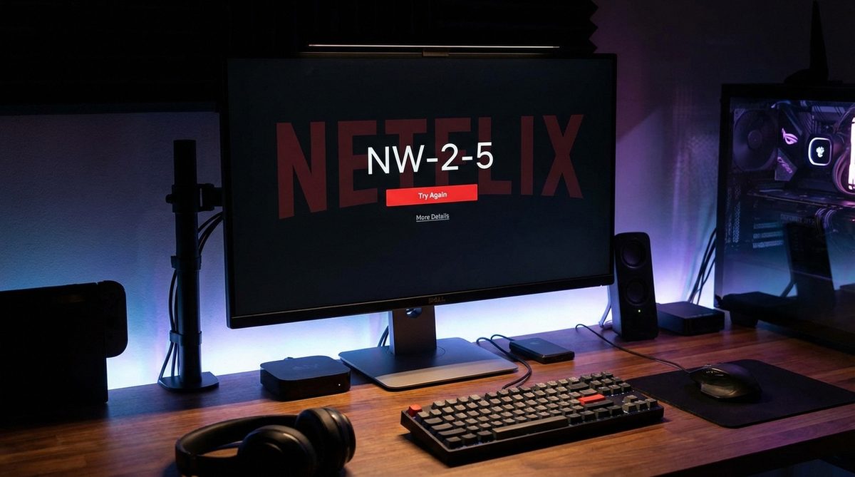 Netflix Error NW-2-5: Network Connectivity Fix for Samsung, LG, and All Smart TVs