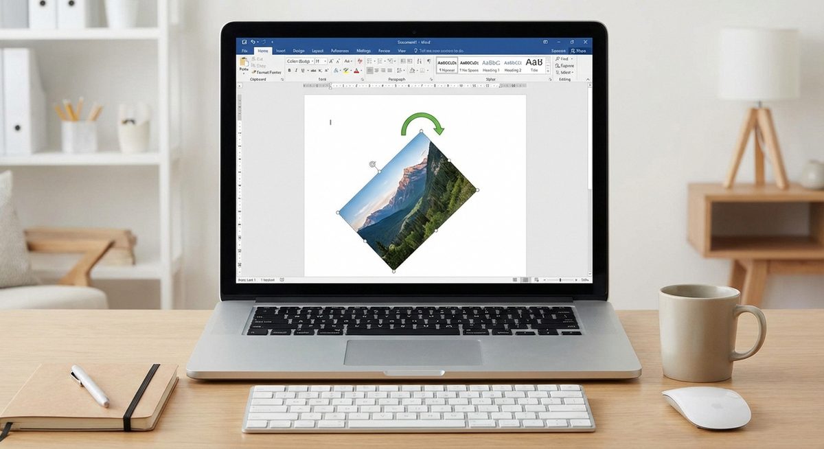 Rotate Pictures in Microsoft Word: Flip, Angle, and Free Rotate Images Precisely