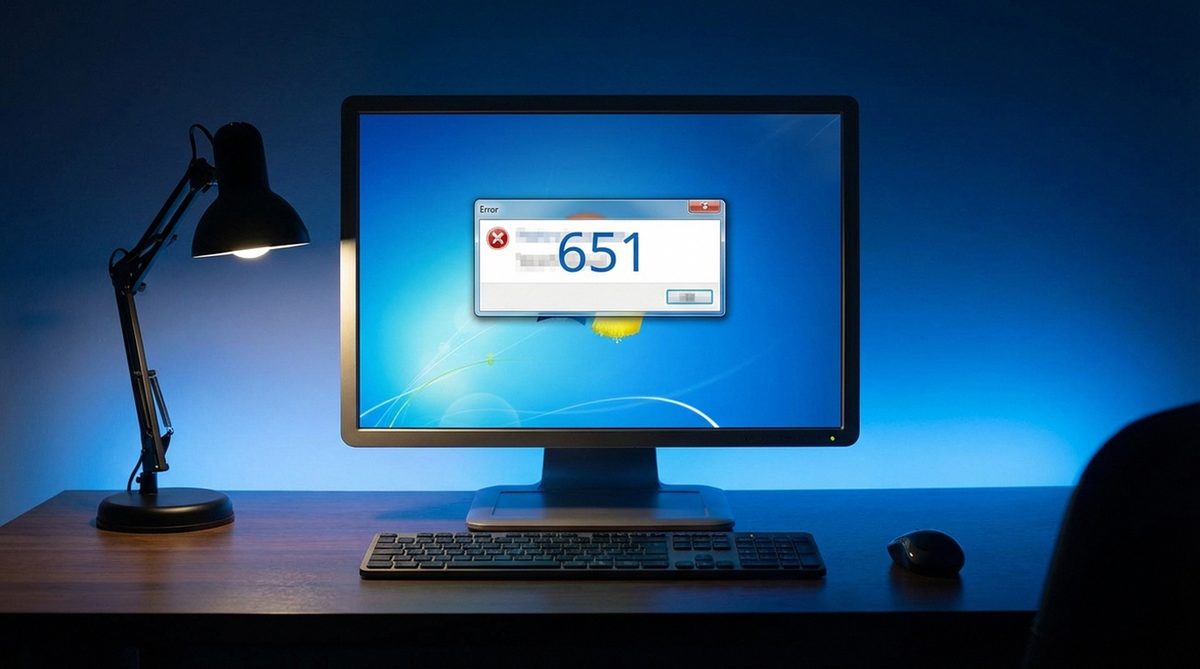 Resolve Windows Error 651 — Broadband Internet Connection Failure Solutions