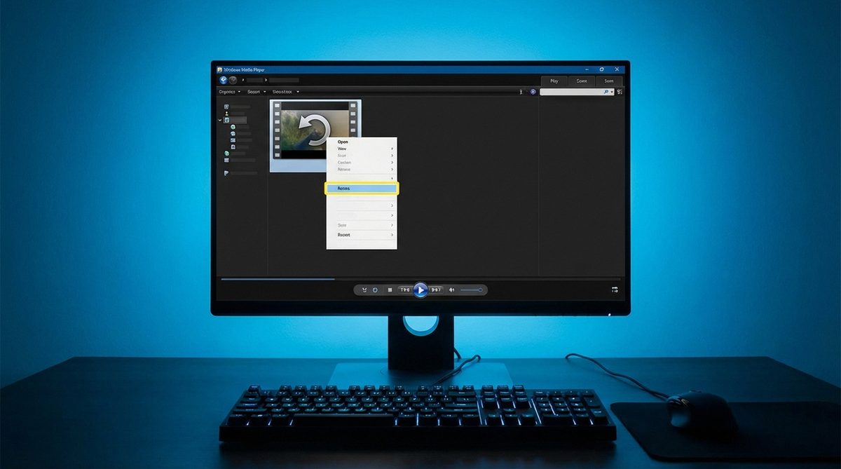 How to Rotate a Video in Windows Media Player and Windows 10