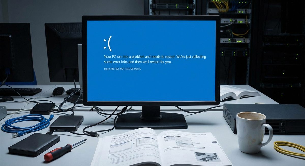Fix IRQL_NOT_LESS_OR_EQUAL Blue Screen: Complete Windows 10/11 Troubleshooting Guide