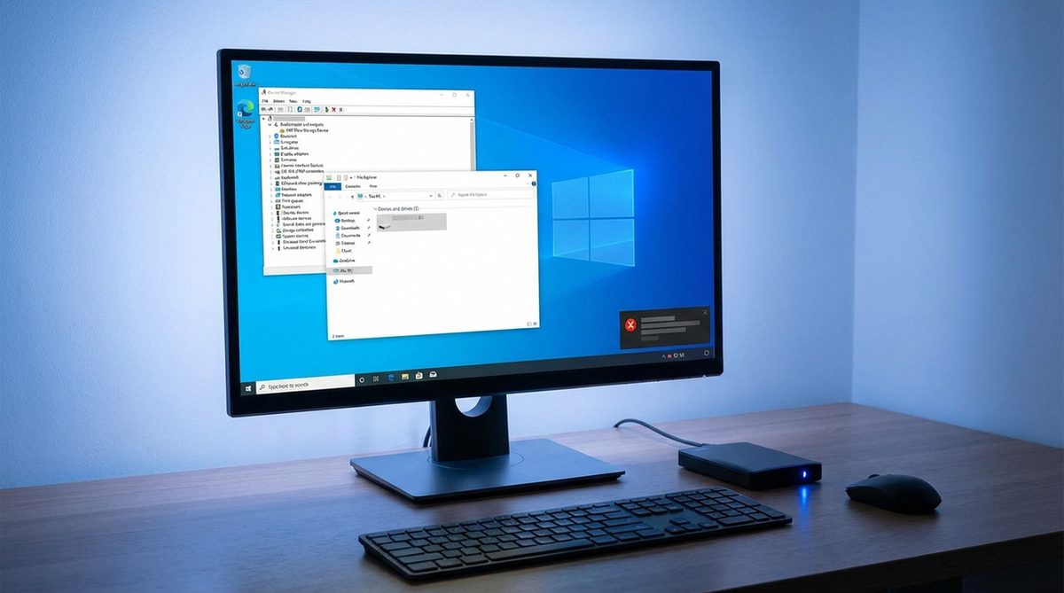 Why Windows 10 External Hard Drive Is Not Showing and How to Fix It