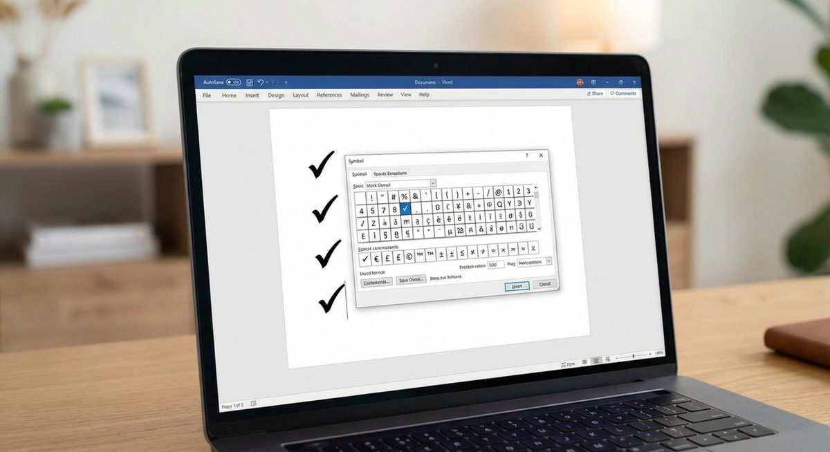 Insert a Check Mark in Word: Every Method Including Keyboard Shortcuts and Symbols