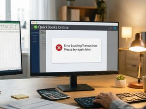 Fix Error Loading Transaction in QuickBooks Online