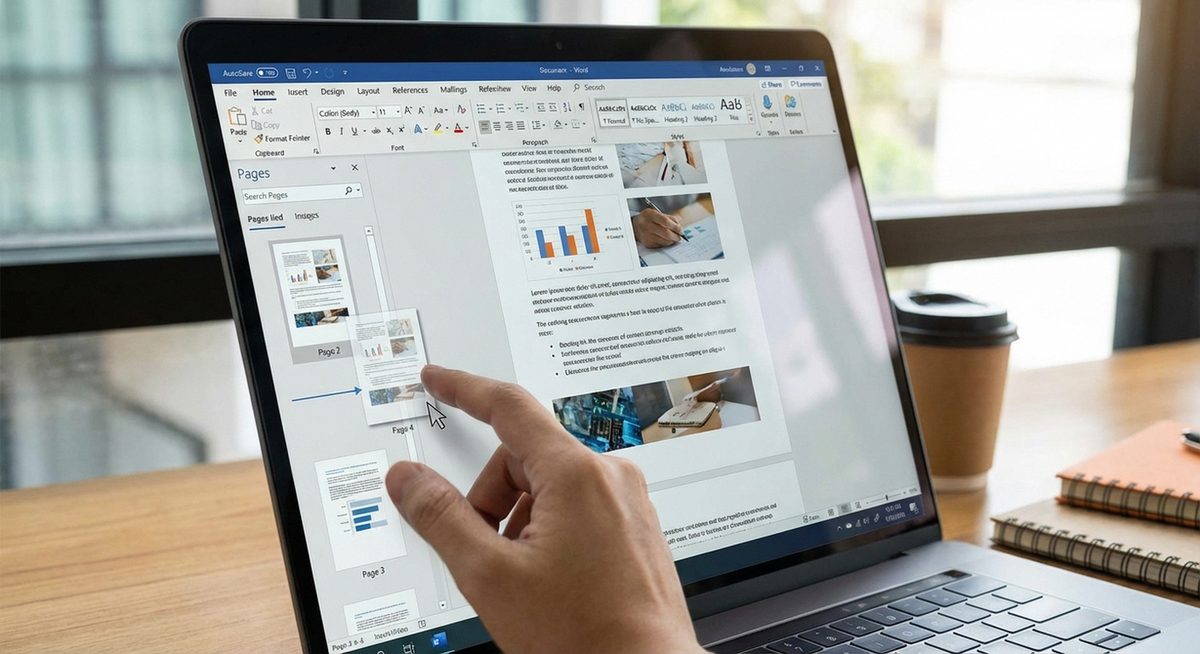 Rearrange Pages in Microsoft Word: Move and Reorder Pages Using Three Simple Methods