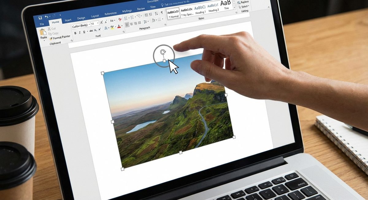 Rotate Pictures in Microsoft Word: Flip, Angle, and Free Rotate Images Precisely