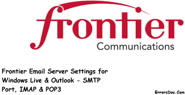 Frontier Email Server Settings