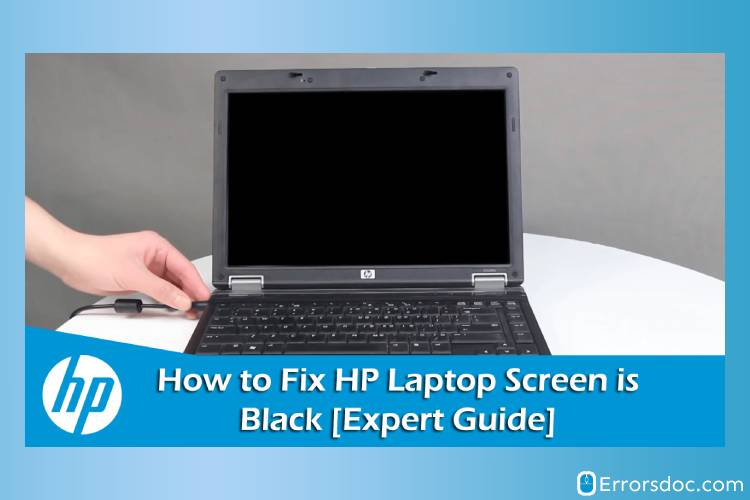 Fix HP Laptop Black Screen Issue