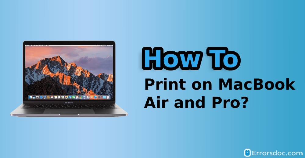 How to Print on MacBook?