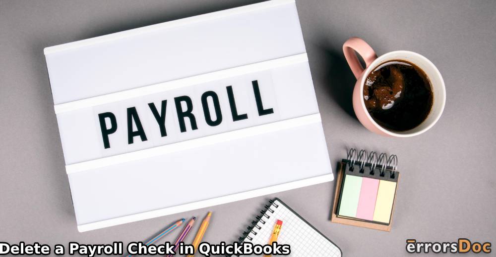 How to Delete a Payroll Check in QuickBooks Online?