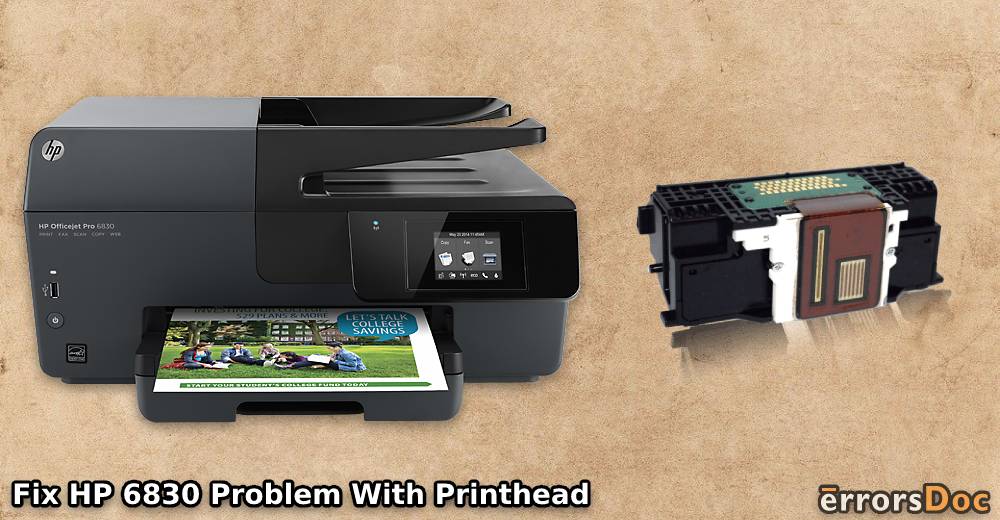 Fix HP Officejet Pro 6830 Printhead Problem, Replacement, Clean Printhead