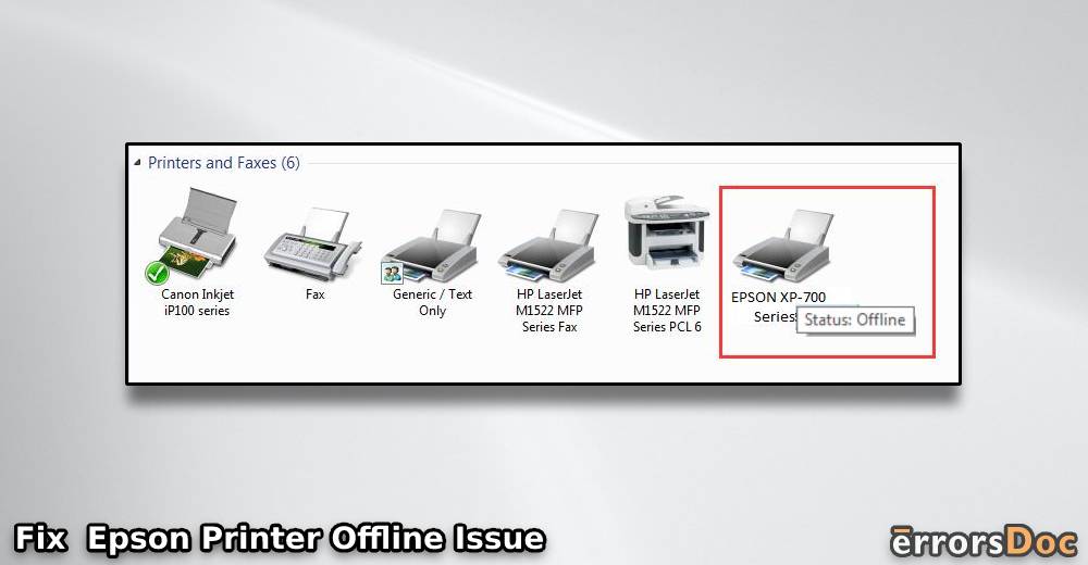 Epson Printer Offline: How to Troubleshoot on Windows 10 , 8, 8.1 & 7 and Mac