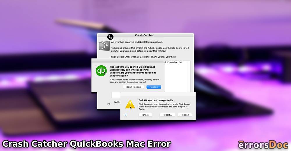 How to Fix Crash Catcher QuickBooks Mac Error?